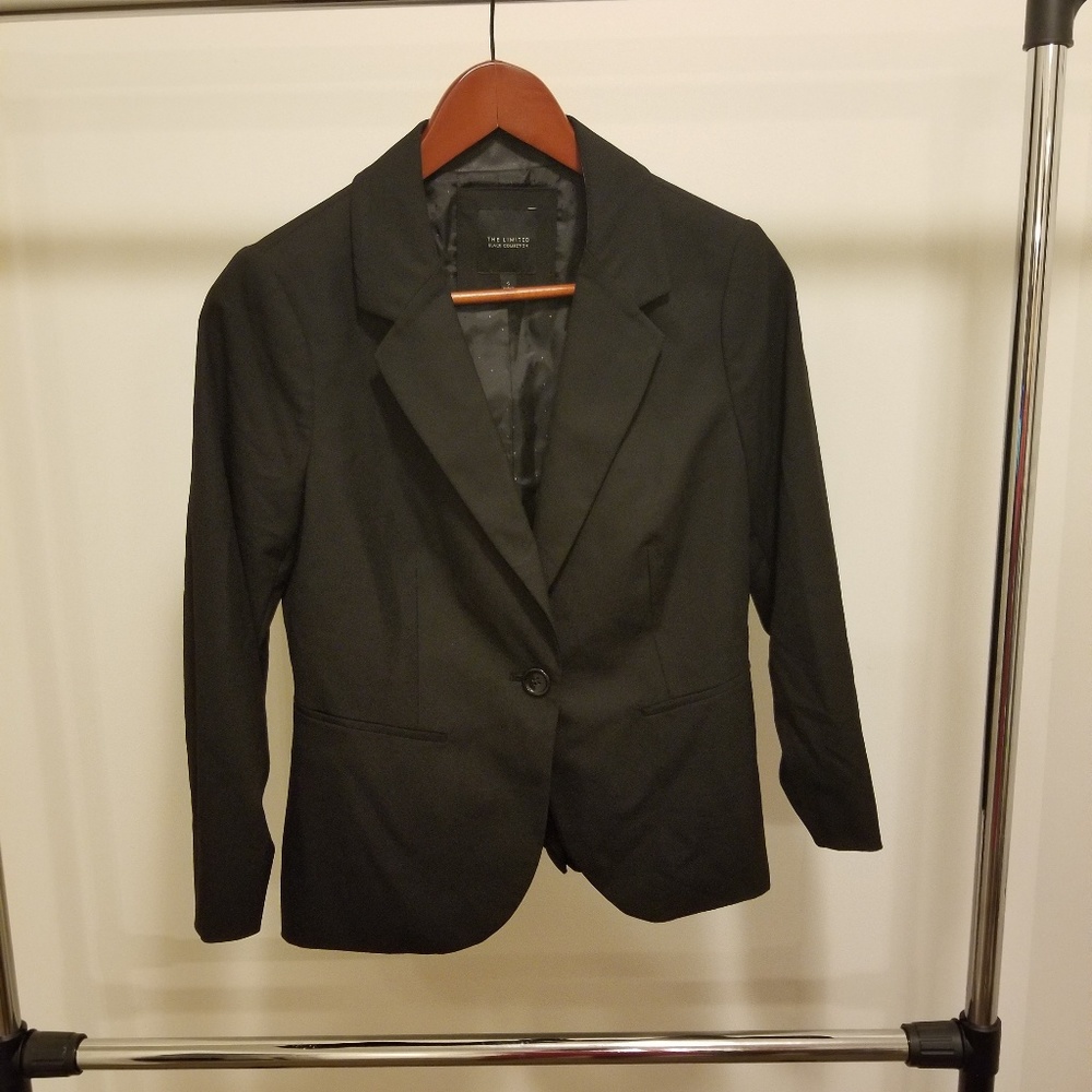 Black suit jacket